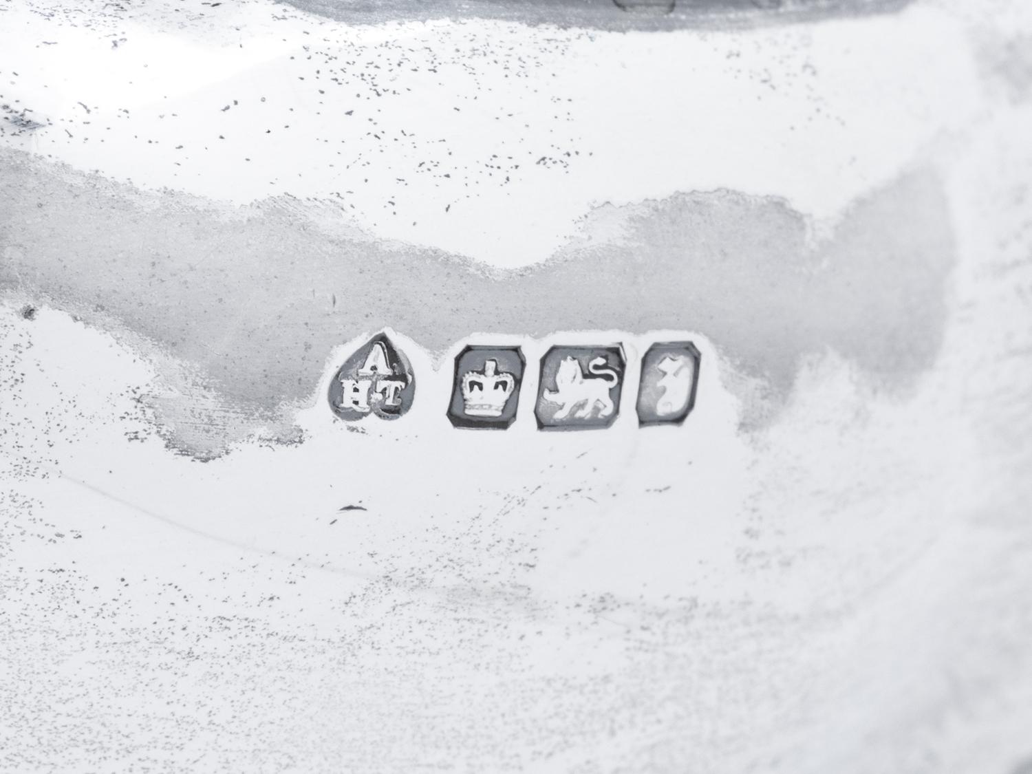 An English Silver Four-Piece Tea and Coffee Service