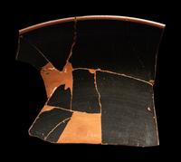 An Attic Fragment of a Black-Figured Eye-Cup