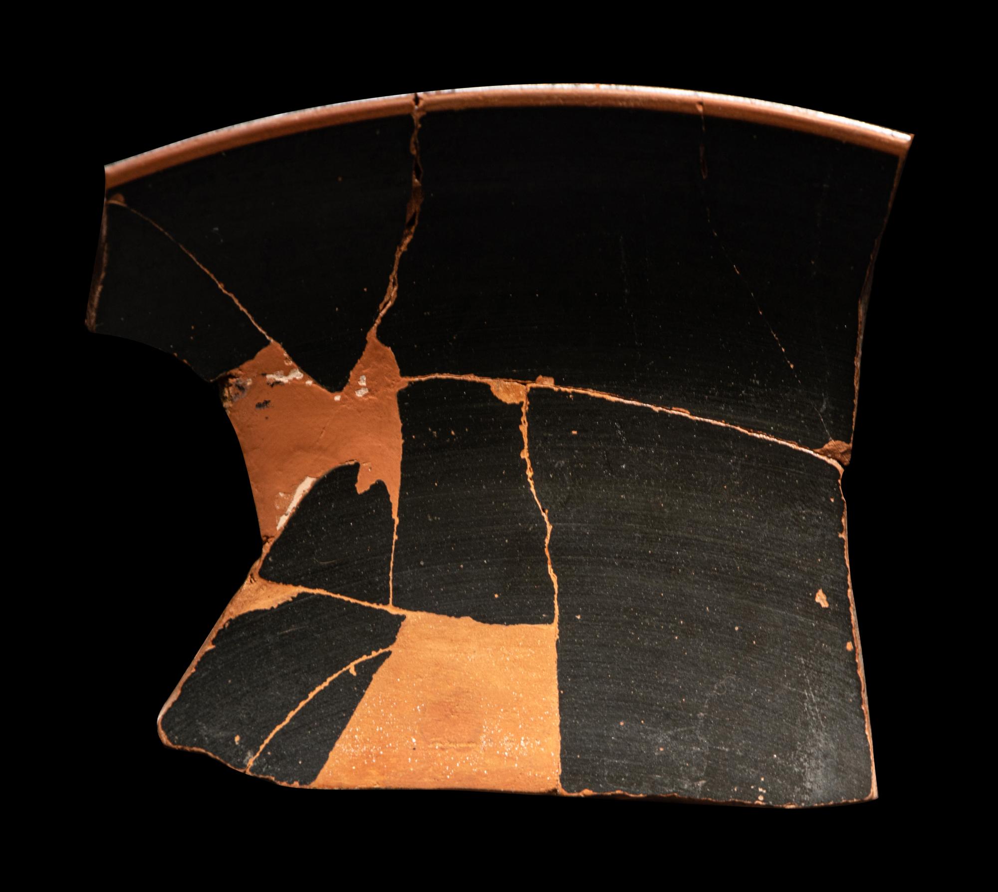 An Attic Fragment of a Black-Figured Eye-Cup