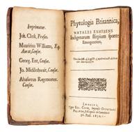 [HOW, William (1620-1656)]. Phytologia Britannica, natales exhibens indigenarum stirpium sponte emergentium . London: Richard Cotes for Octavian Pulleyn, 1650.