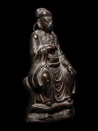 A Bronze Figure of A Daoist Immortal Wenchang