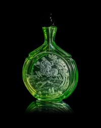 Four Chinese Glass Snuff Bottles