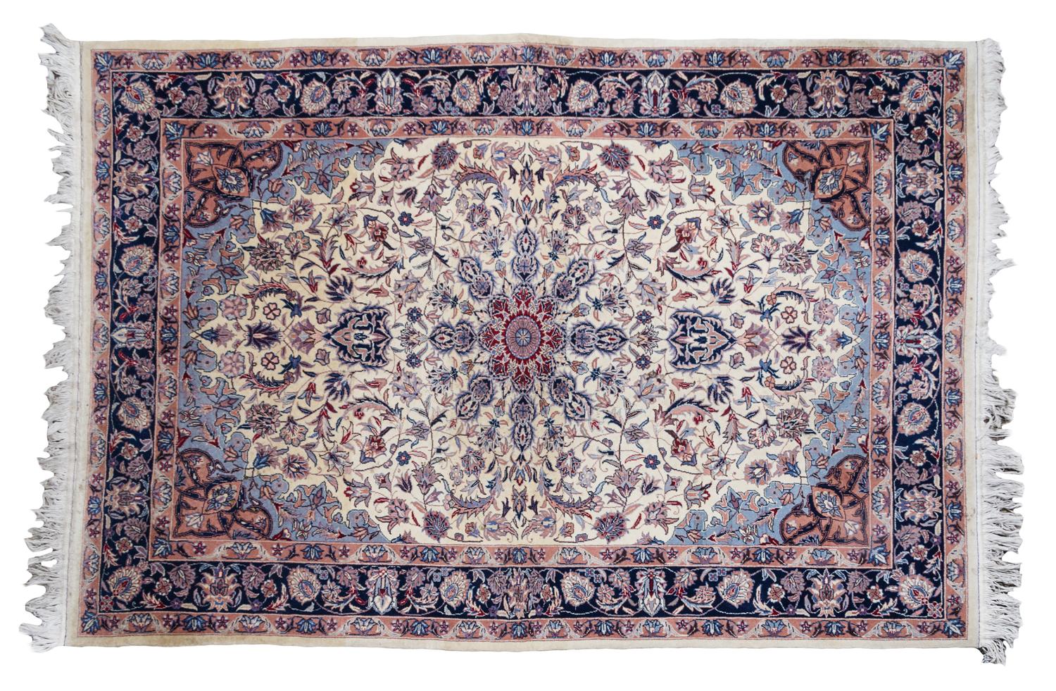 A Persian Wool Rug, 6 feet x 4 feet 1 inch