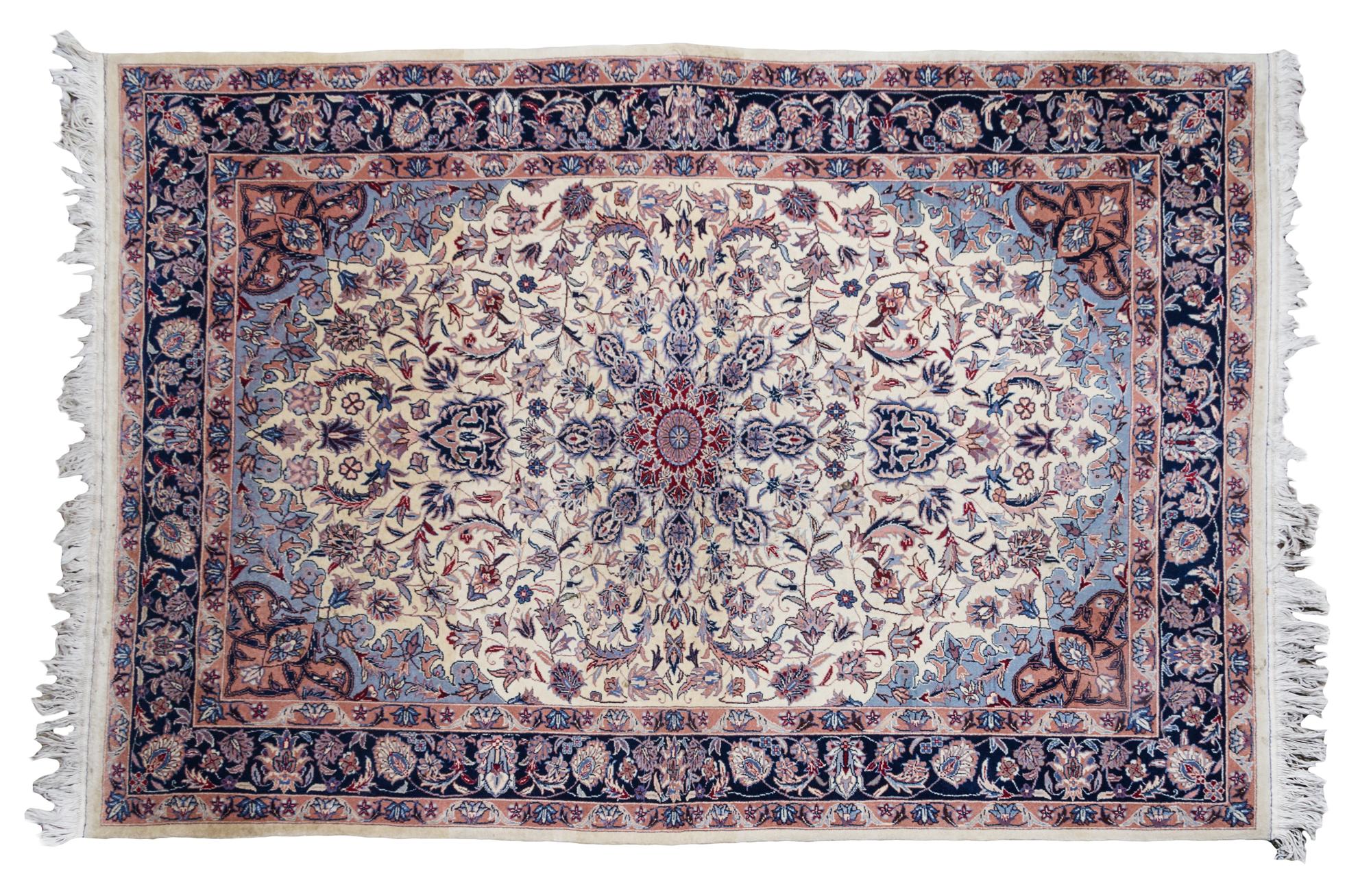 A Persian Wool Rug, 6 feet x 4 feet 1 inch