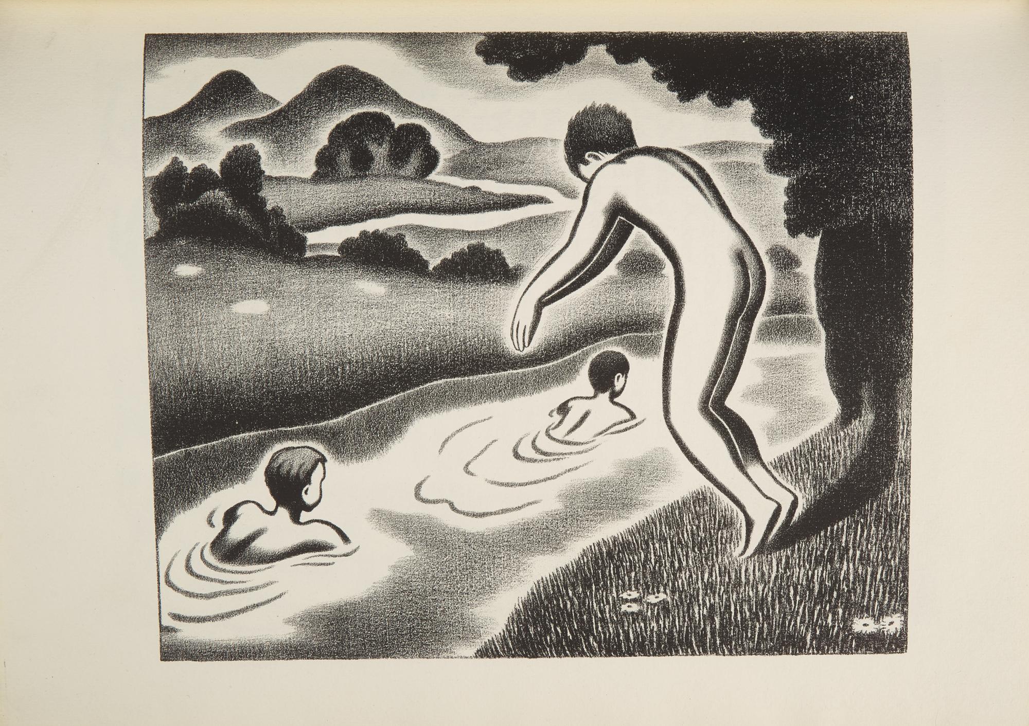 Chubb, Ralph N. Water Cherubs A Book of Original Drawings & Poetry