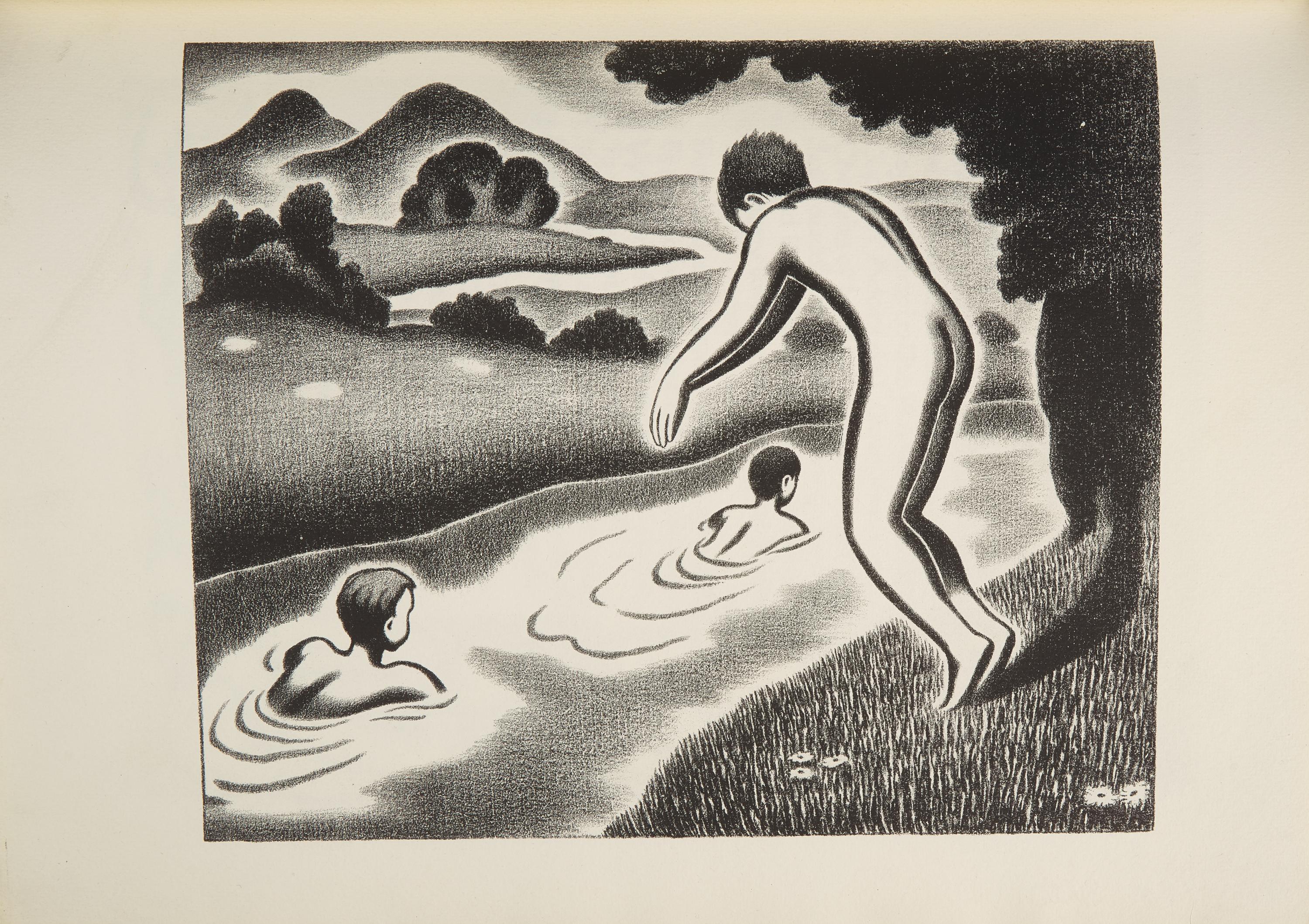 Chubb, Ralph N. Water Cherubs A Book of Original Drawings & Poetry