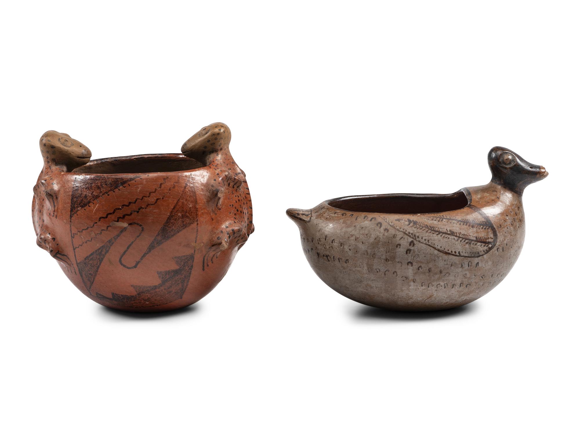 Maricopa Zoomorphic Pottery