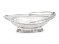 A George III Silver Centerpiece Basket
