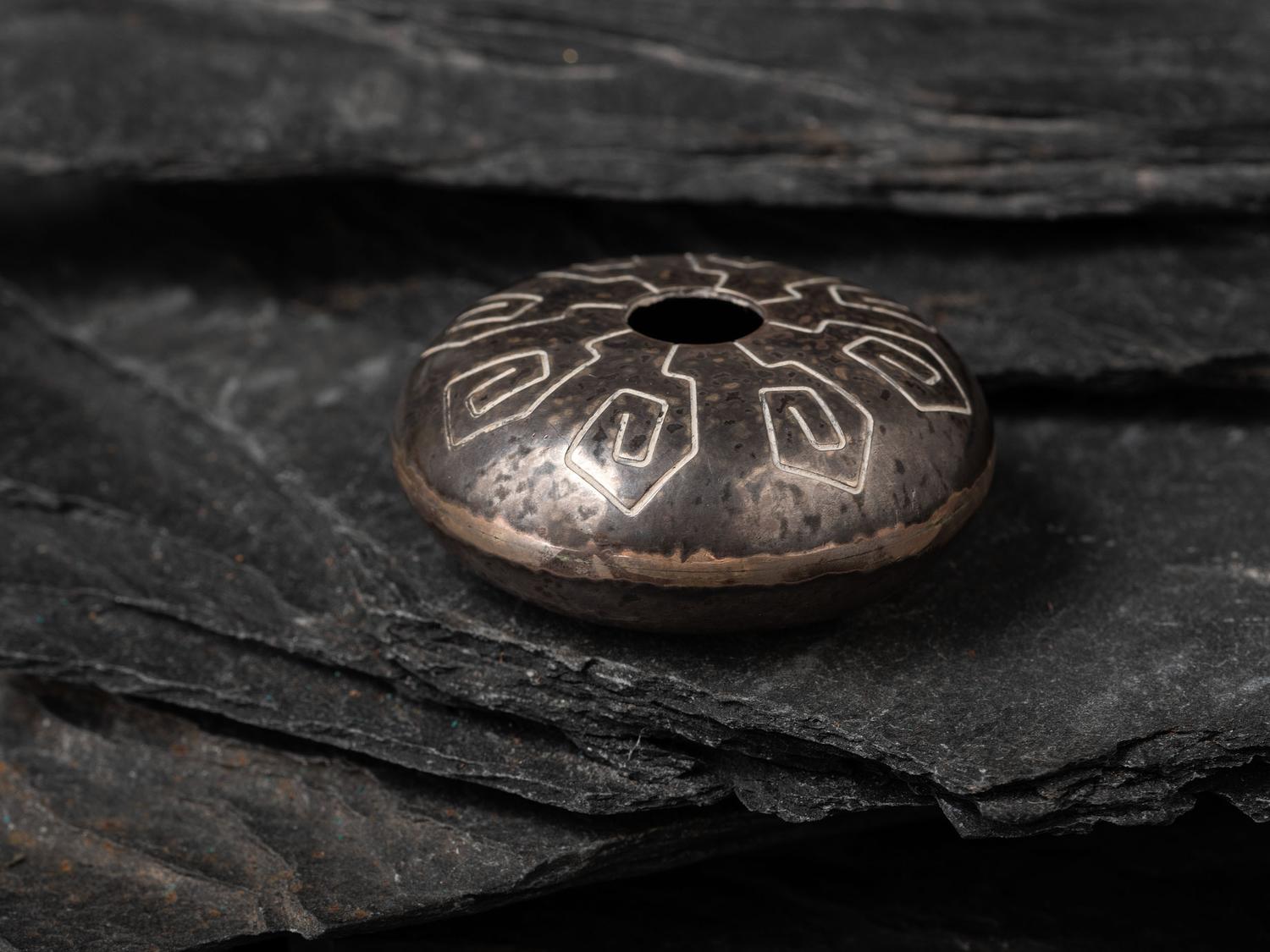 Miniature Silver Jar