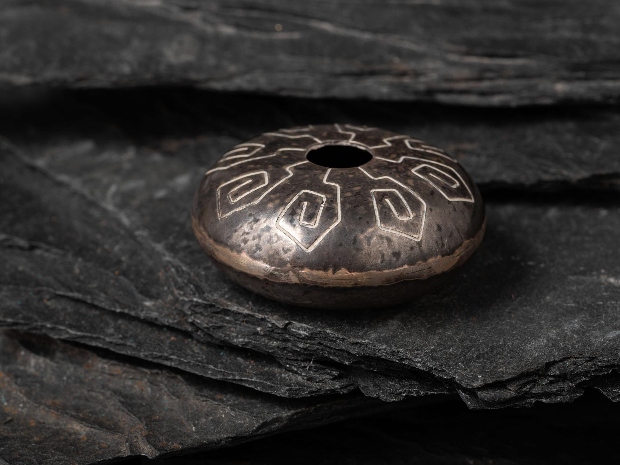 Miniature Silver Jar