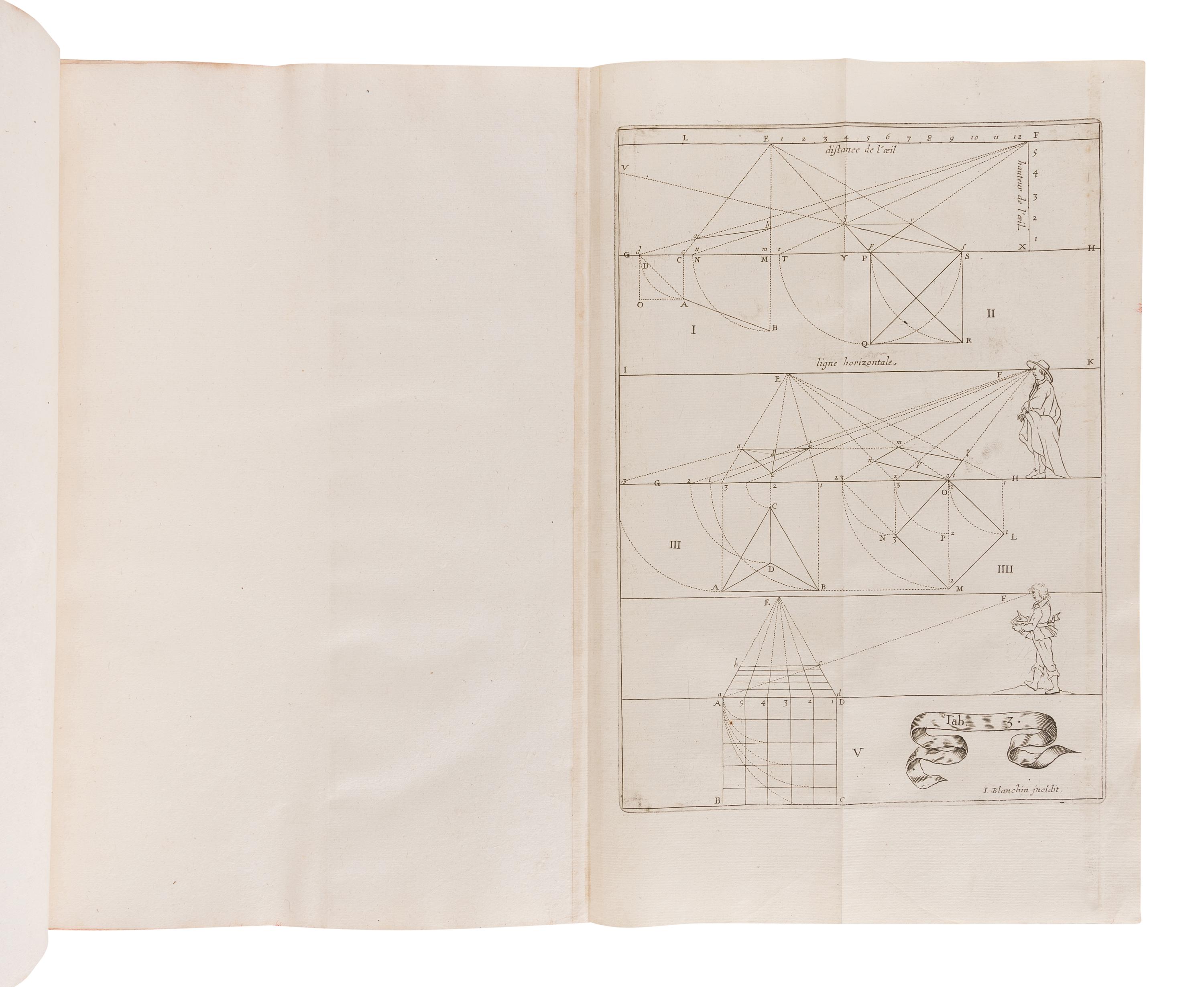 [Science, Medicine & Mathematics] Niceron, Jean Francois. La Perspective curieuse