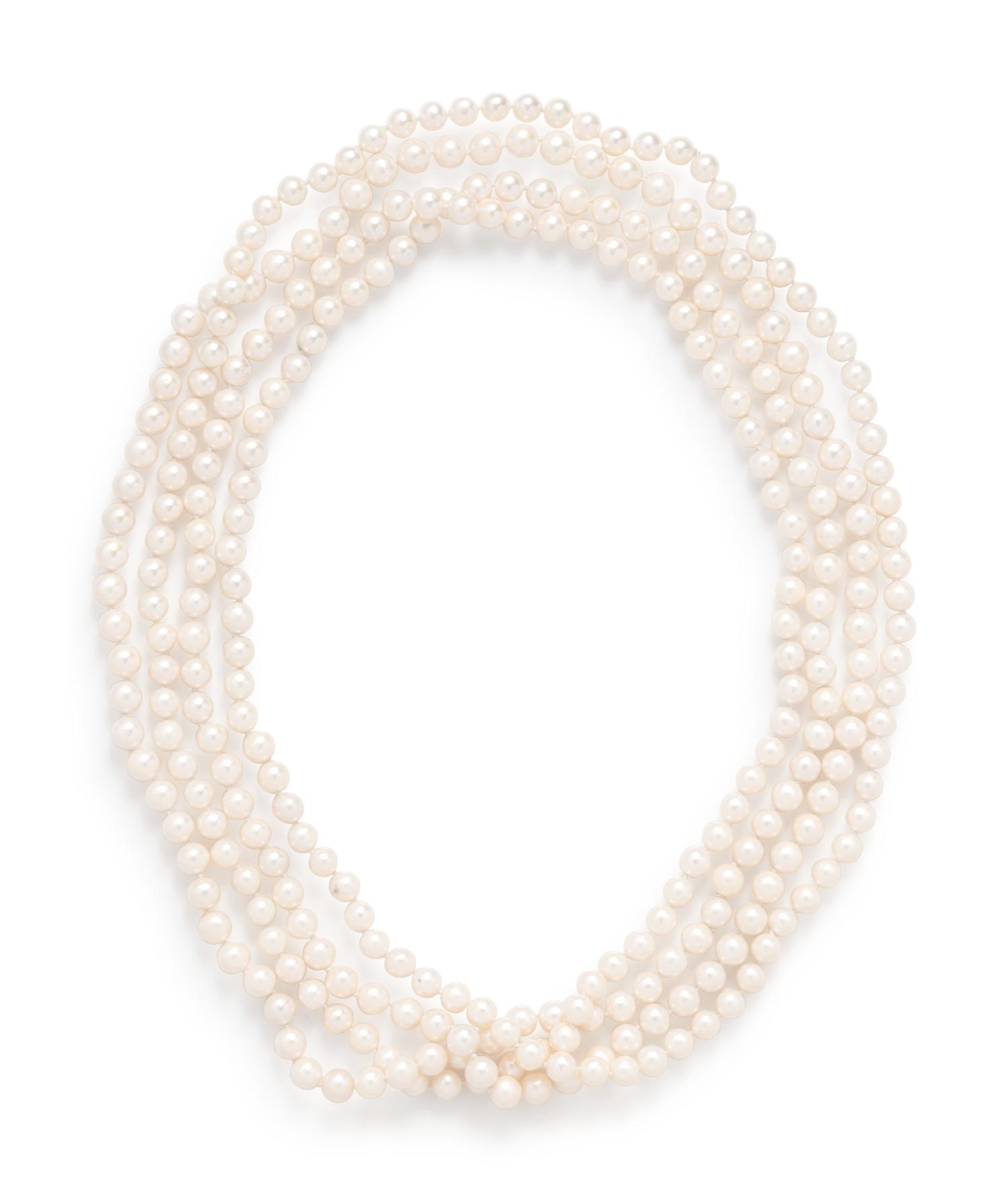 CULTURED PEARL NECKLACE