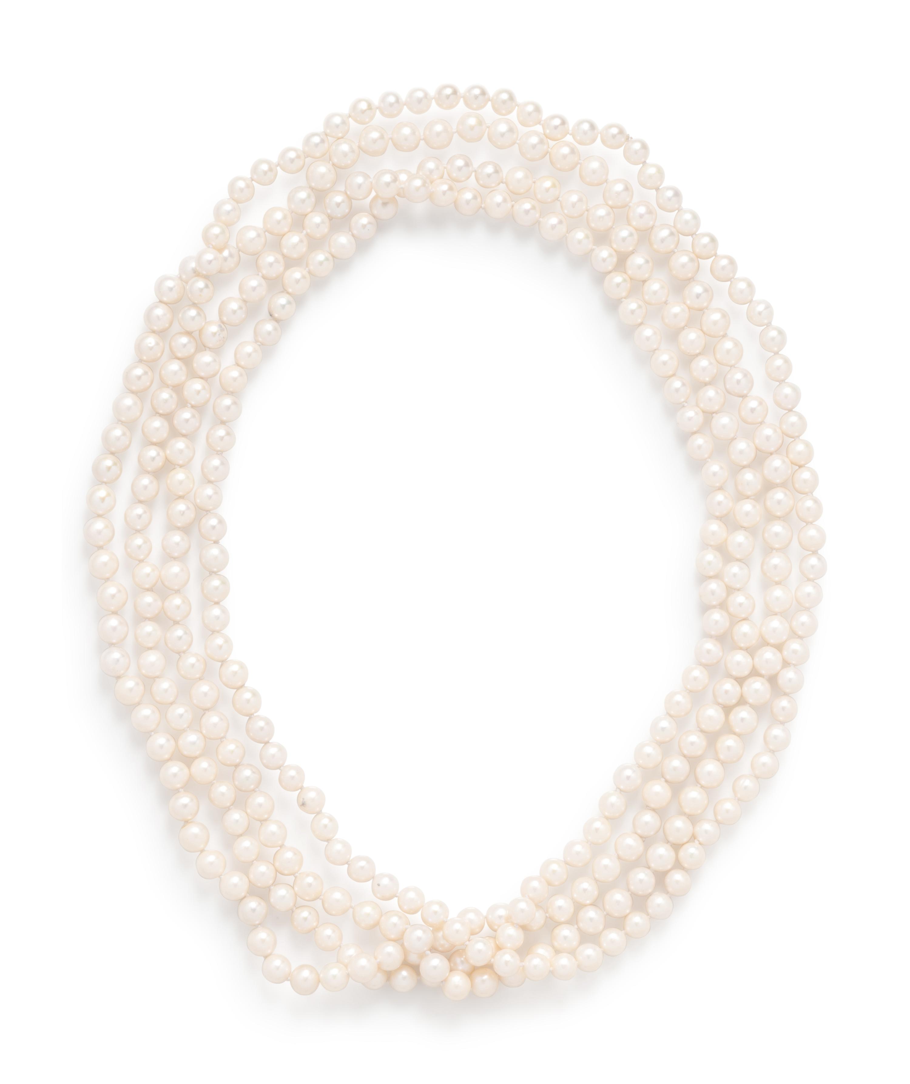 CULTURED PEARL NECKLACE