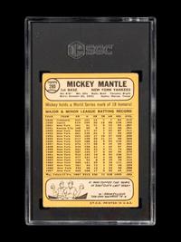 A 1968 Topps Mickey Mantle Baseball Card No. 280 (SGC 2 GOOD)