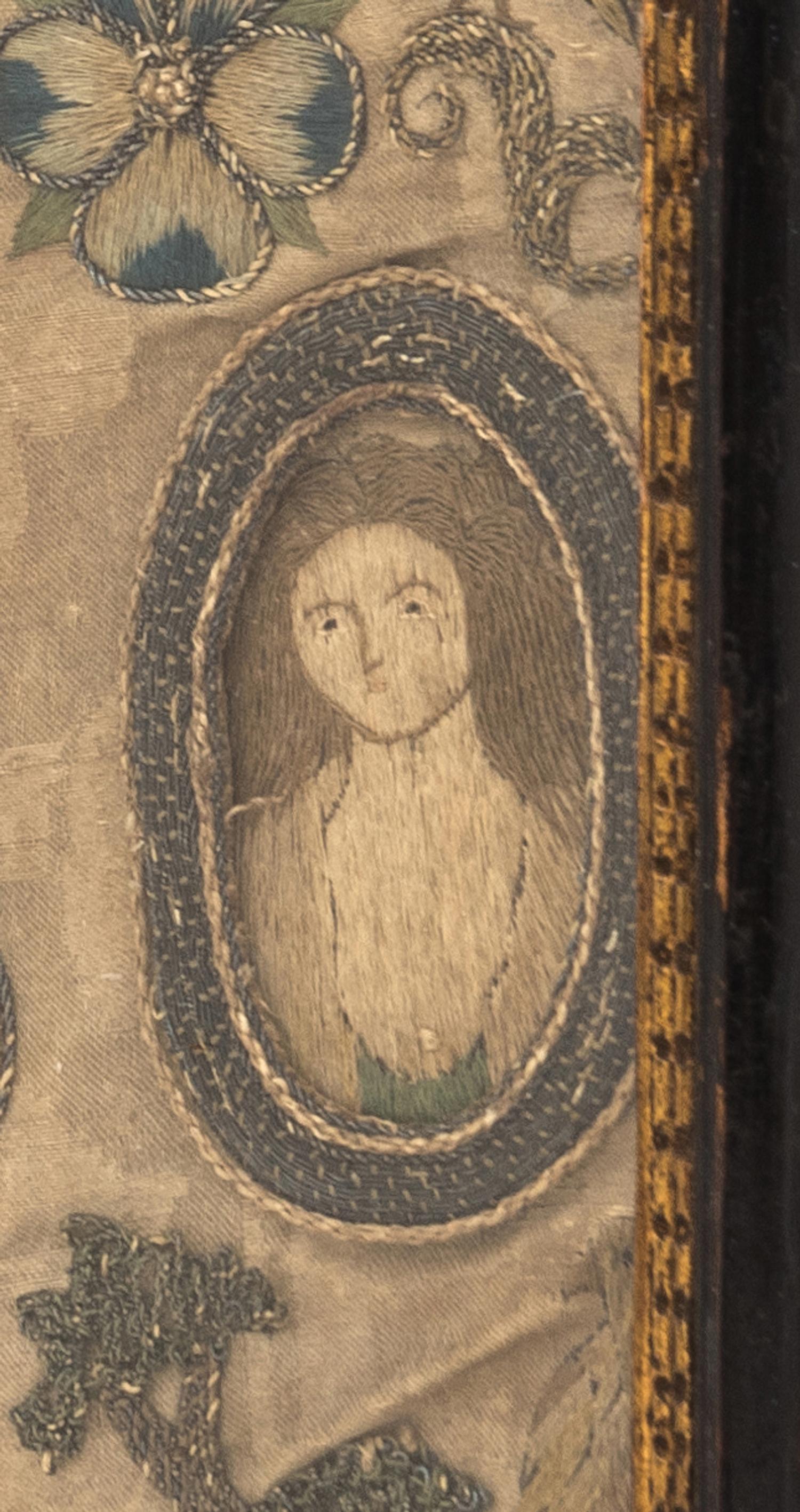 A Charles II Needlework Picture