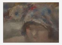 Jules Pascin (French, 1885-1930), Femme au Foulard