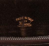 Two Leather Bags: Gucci, A. Testoni, 1970-80s