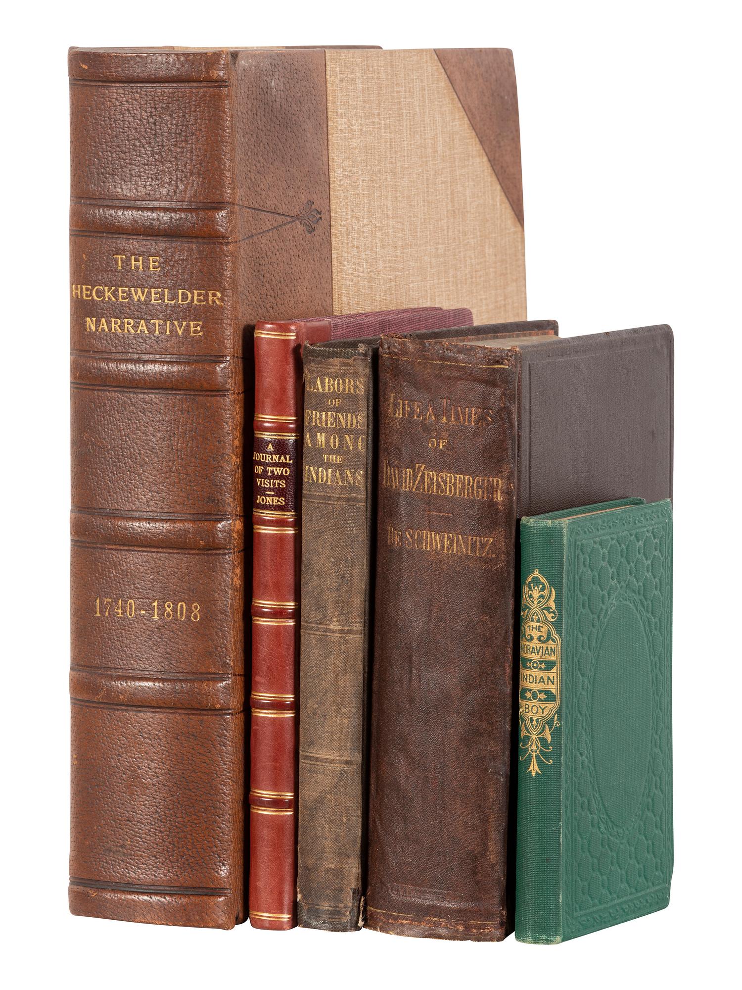[NATIVE AMERICANS -- MISSIONARIES]. A group of 5 works relating to missionaries, comprising: