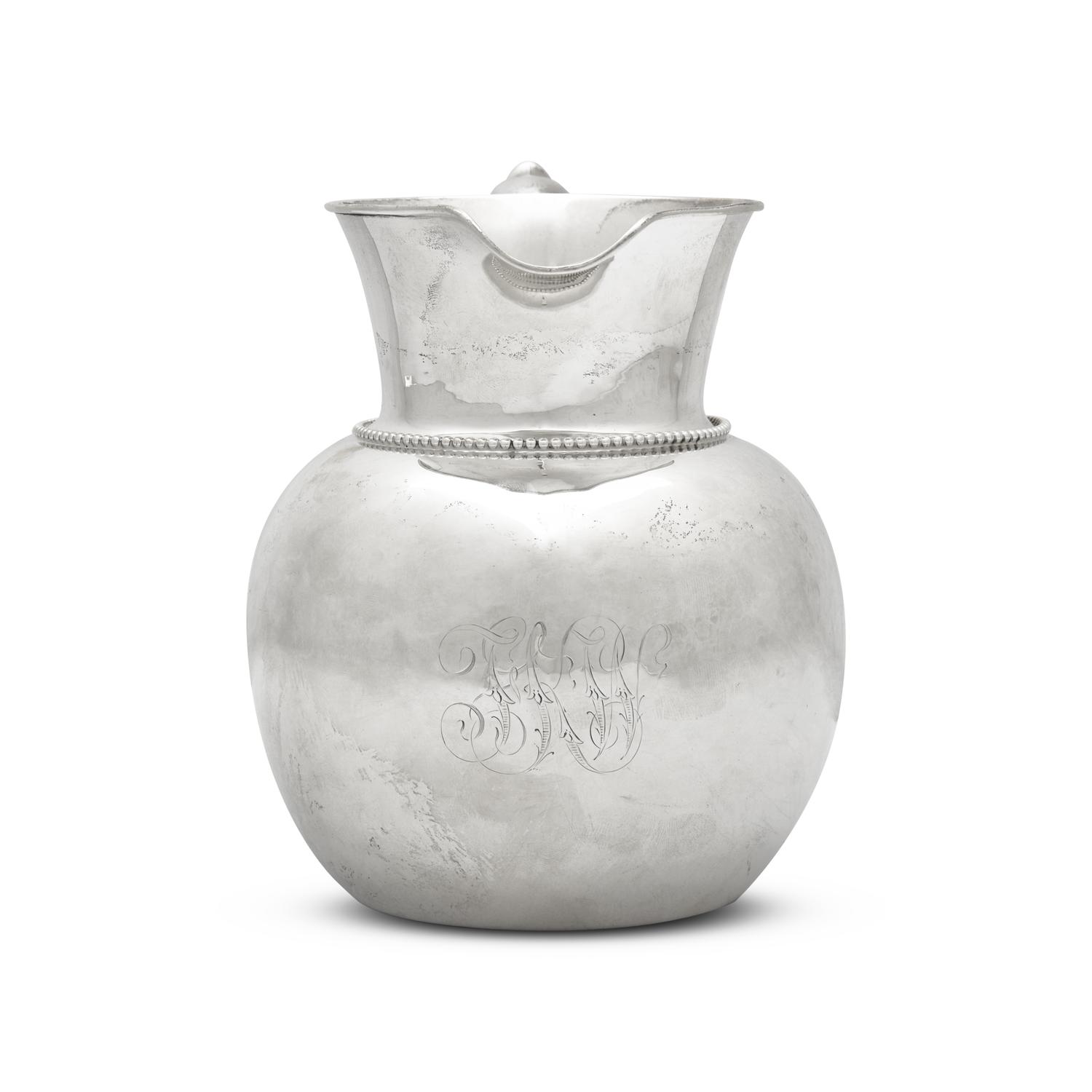 A Sterling Silver Water Pitcher