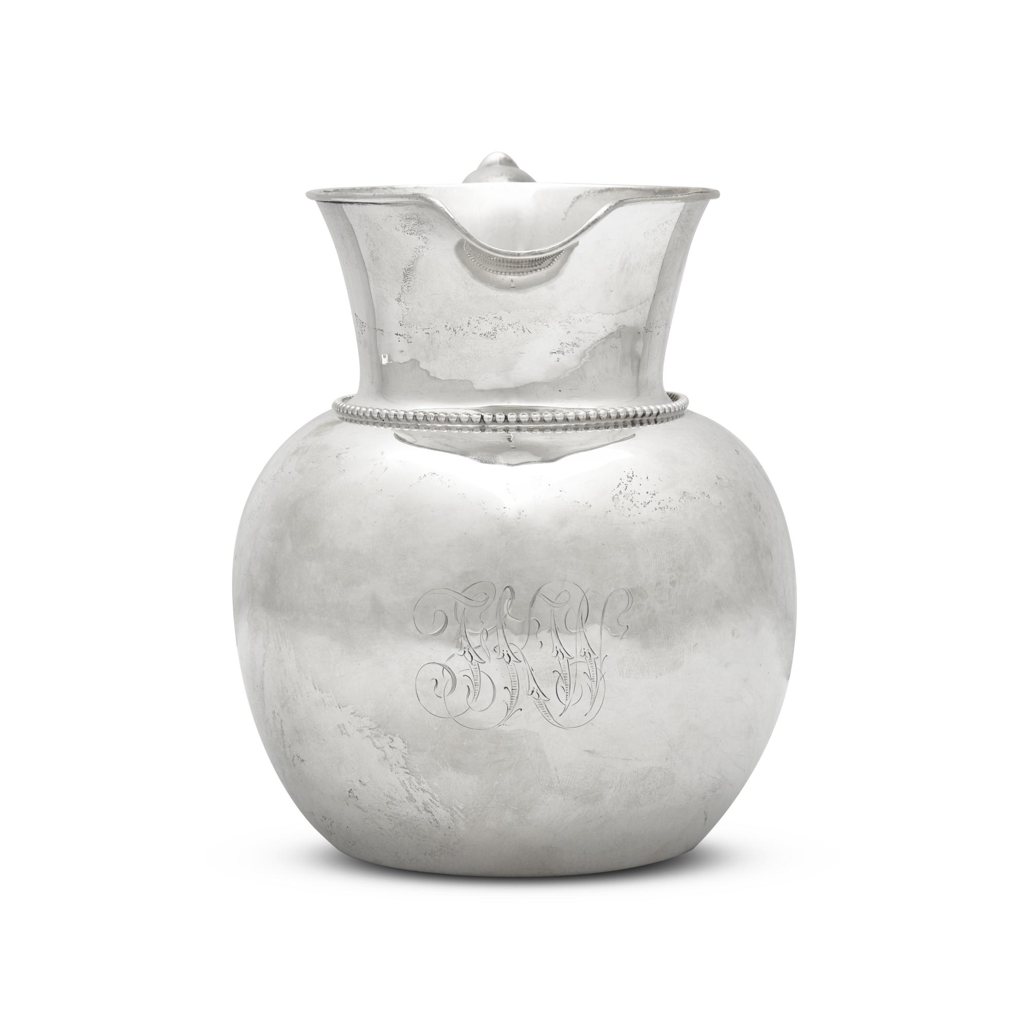 A Sterling Silver Water Pitcher