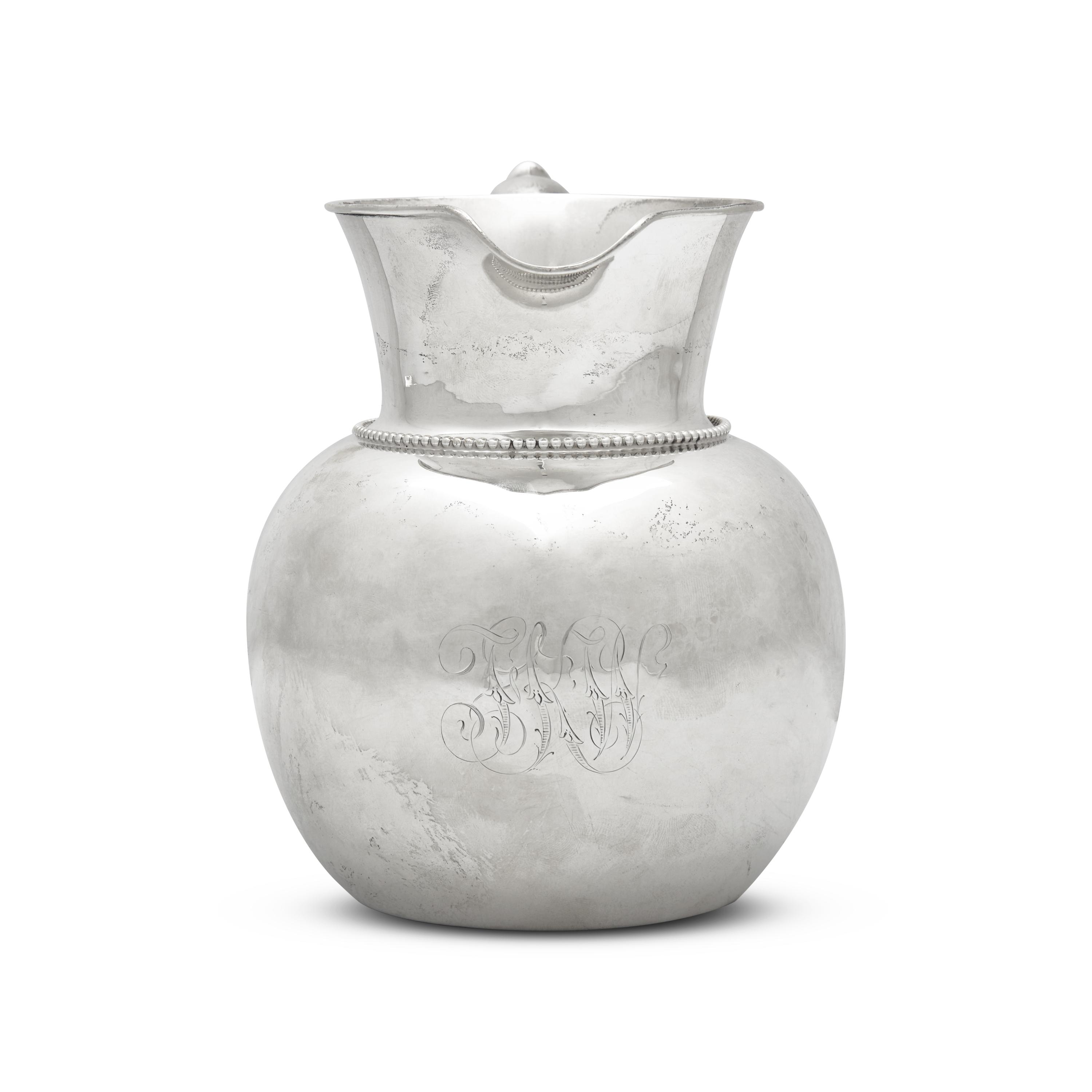 A Sterling Silver Water Pitcher