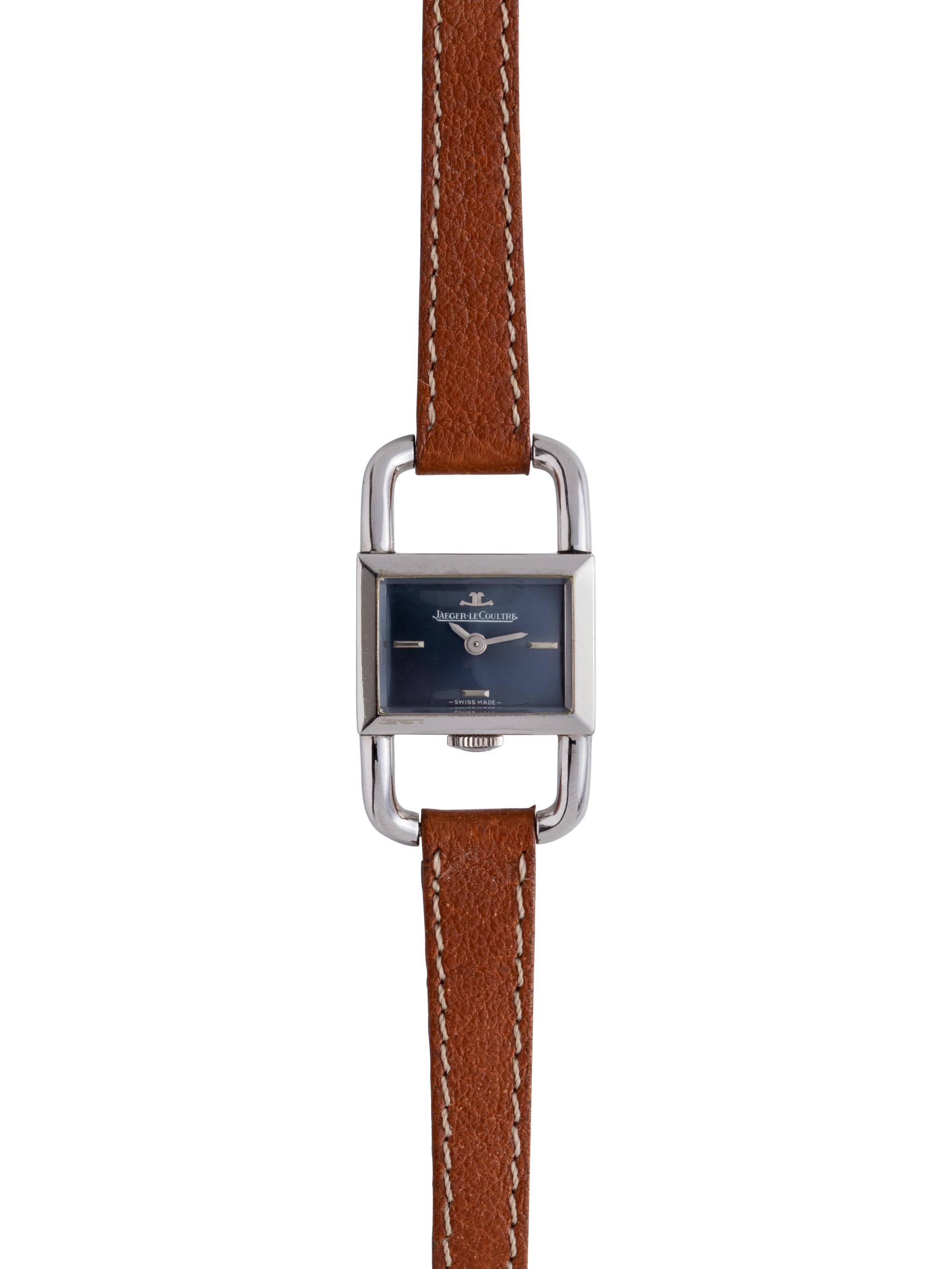 JAEGER-LeCOULTRE, STAINLESS STEEL WRISTWATCH