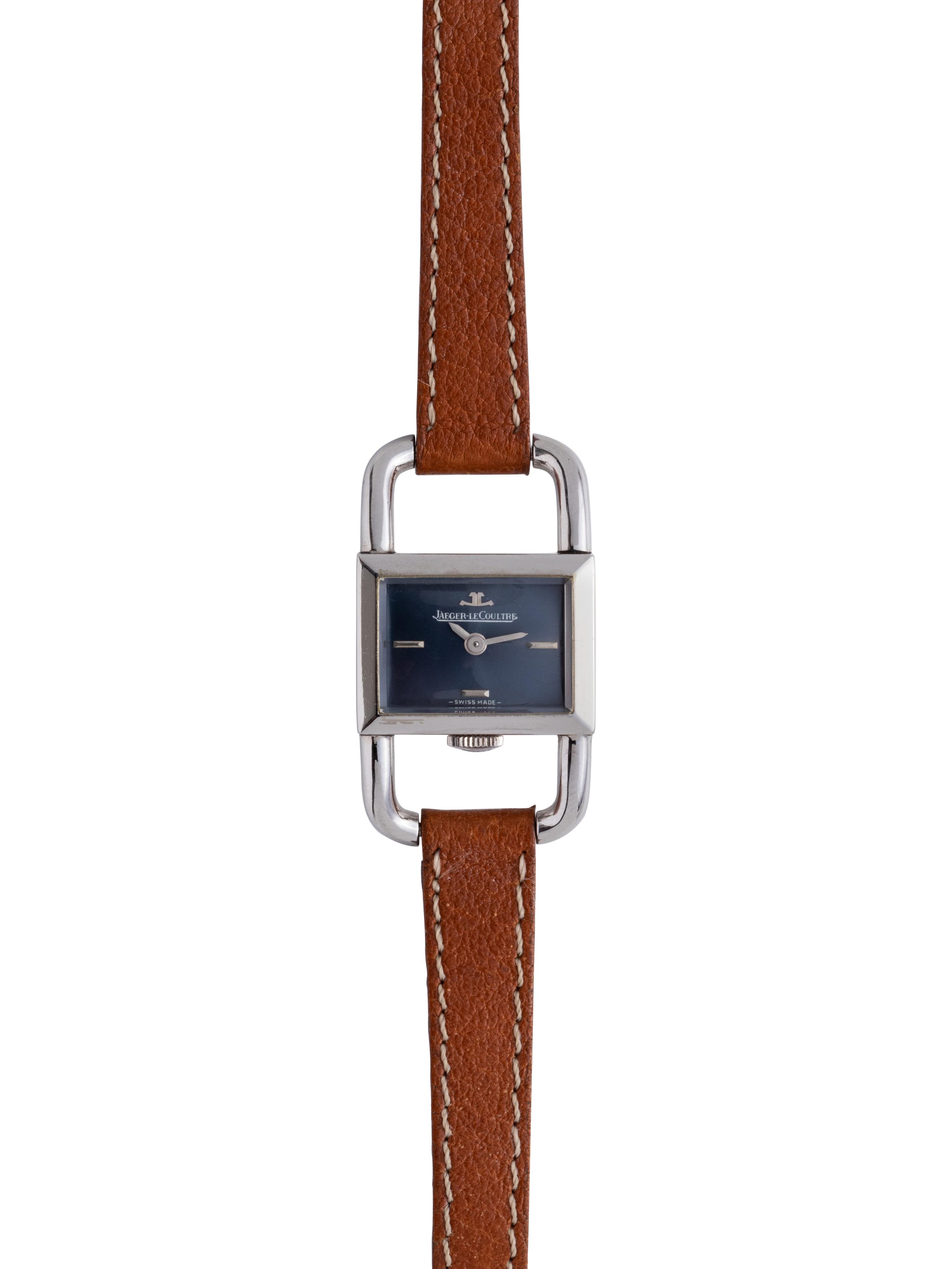 JAEGER-LeCOULTRE, STAINLESS STEEL WRISTWATCH