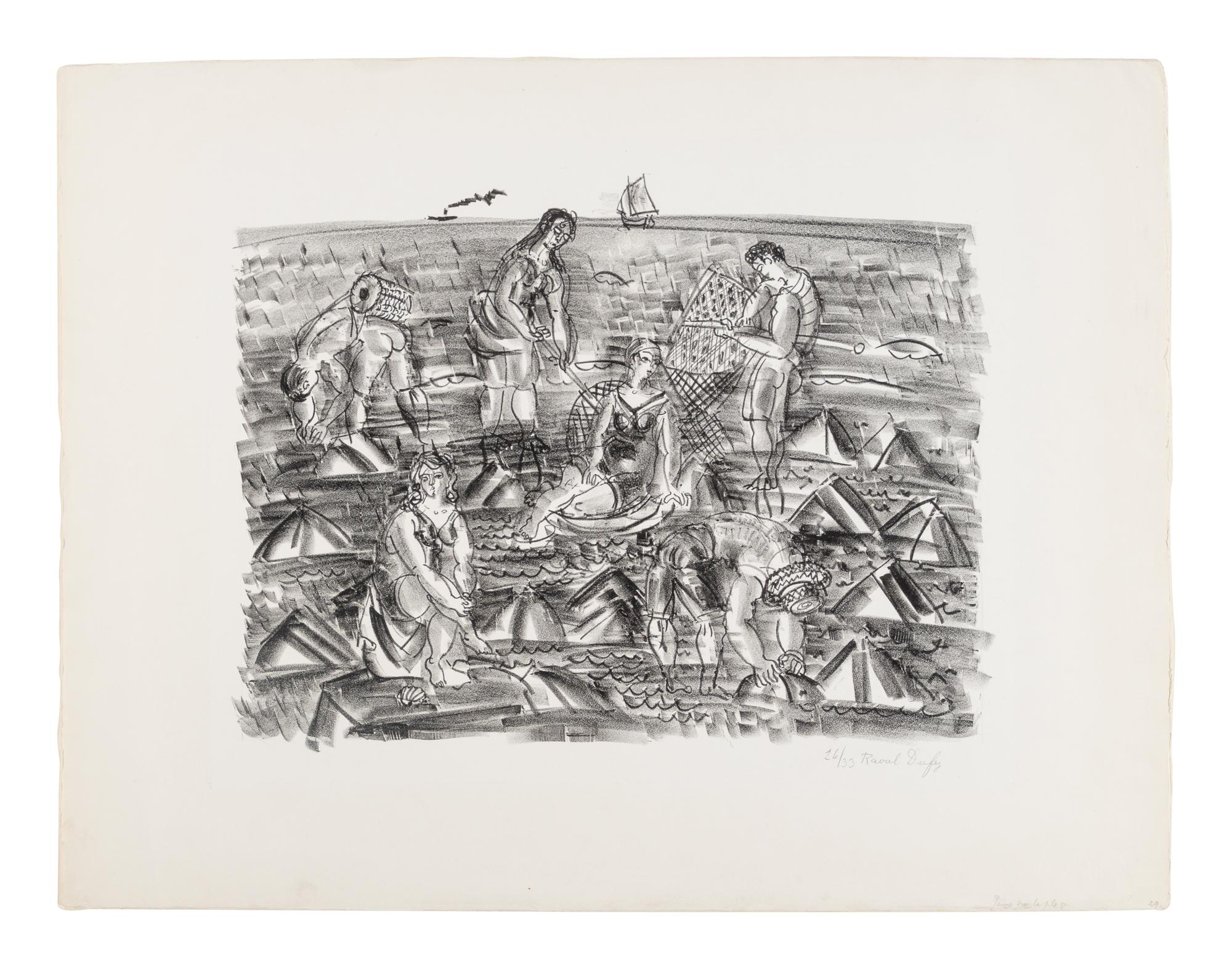 Pecheurs de crevettes (Shrimp Fishermen) , c. 1920