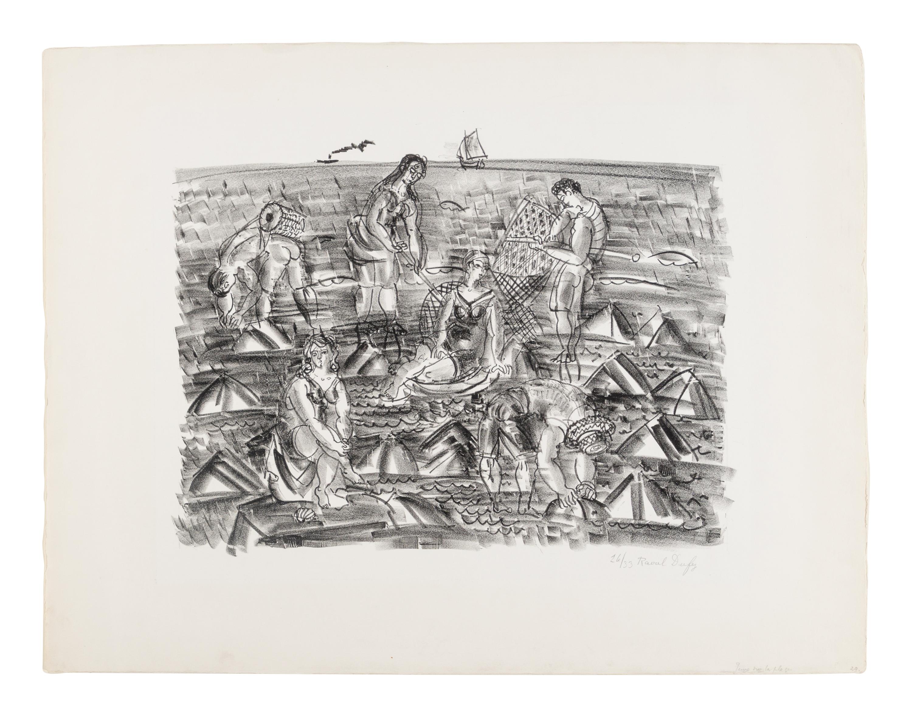 Pecheurs de crevettes (Shrimp Fishermen) , c. 1920