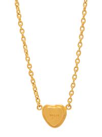 YOSSI HARARI, HIGH KARAT GOLD AND PINK TOURMALINE HEART NECKLACE