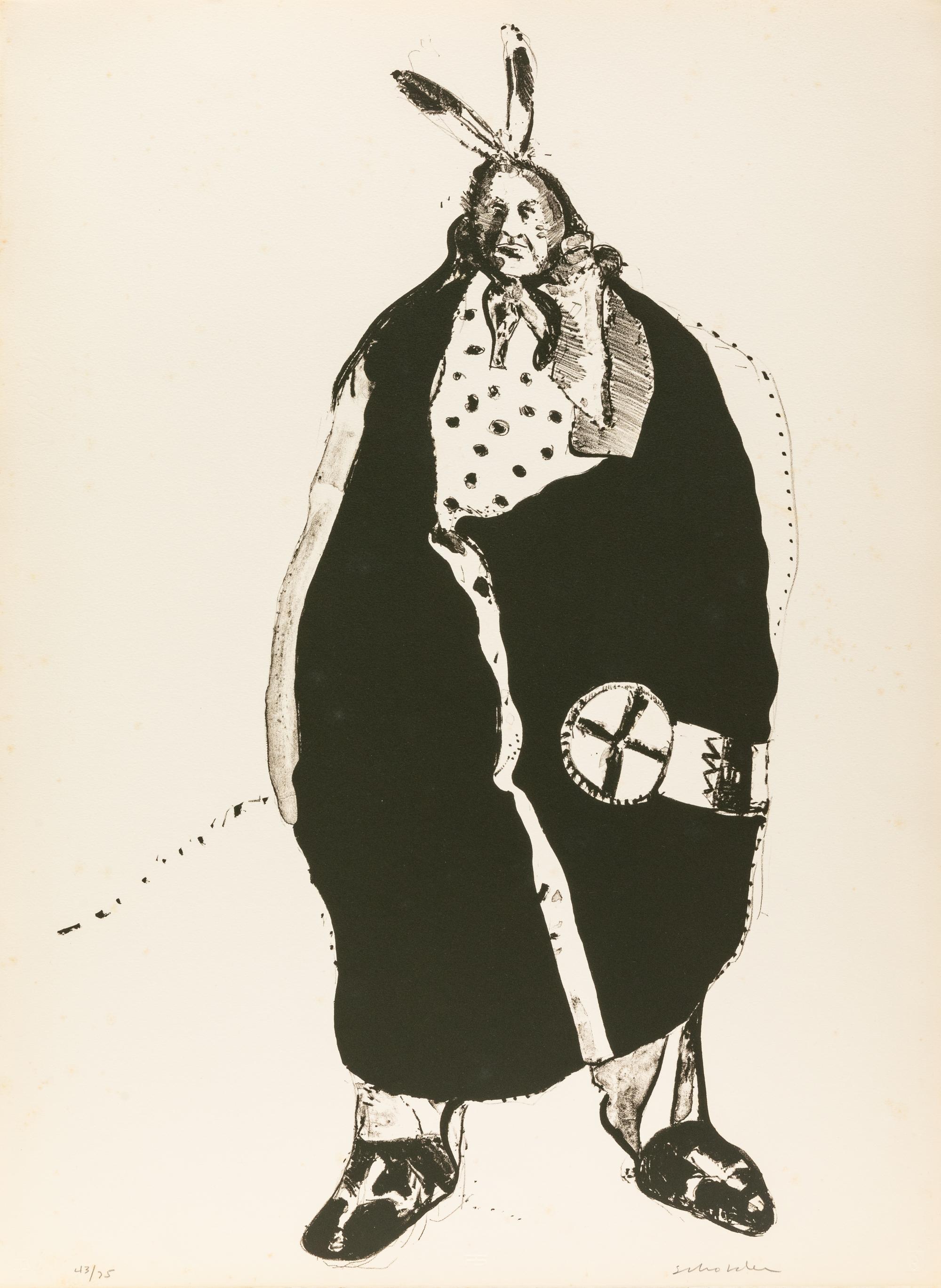 Indians Forever , Complete Portfolio of Eight Lithographs: