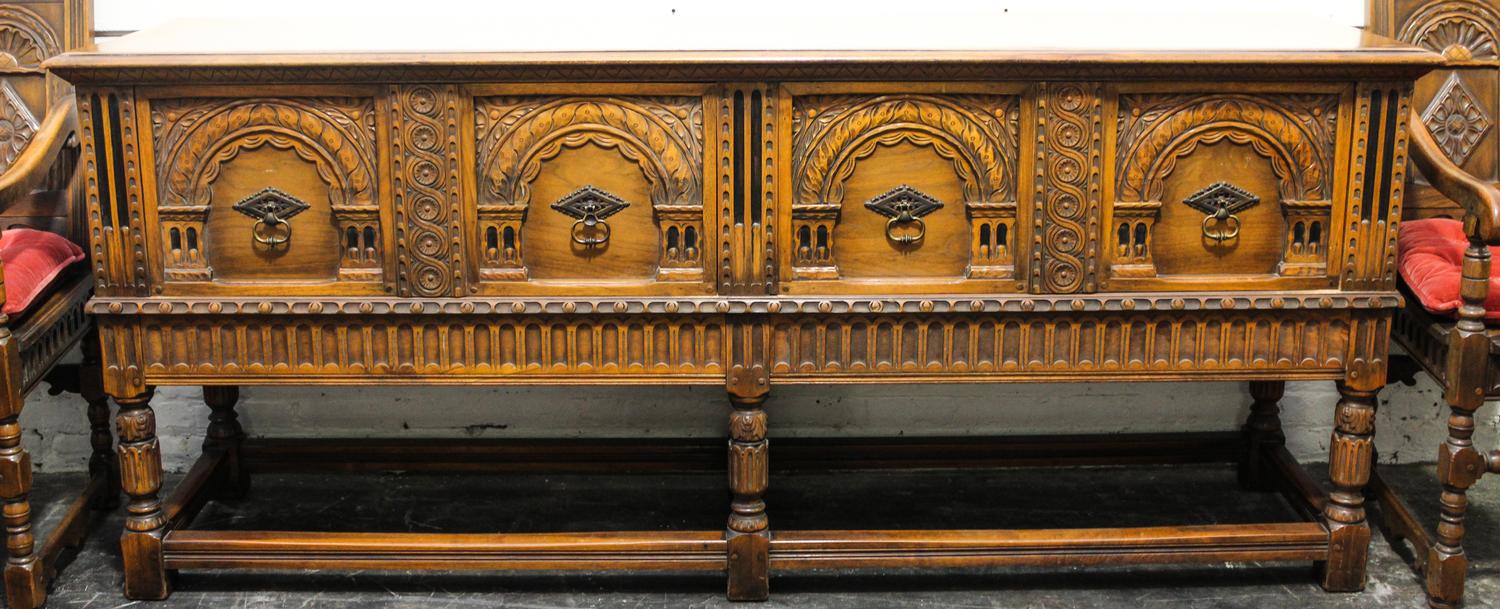 An American Dining Room Suite Height of cabinet 54 1/4 inches. — KITTINGER, EARLY 20TH CENTURY