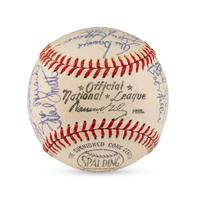 A 1961 St. Louis Cardinals Team Signed Autograph Baseball (Beckett Authentication Services)