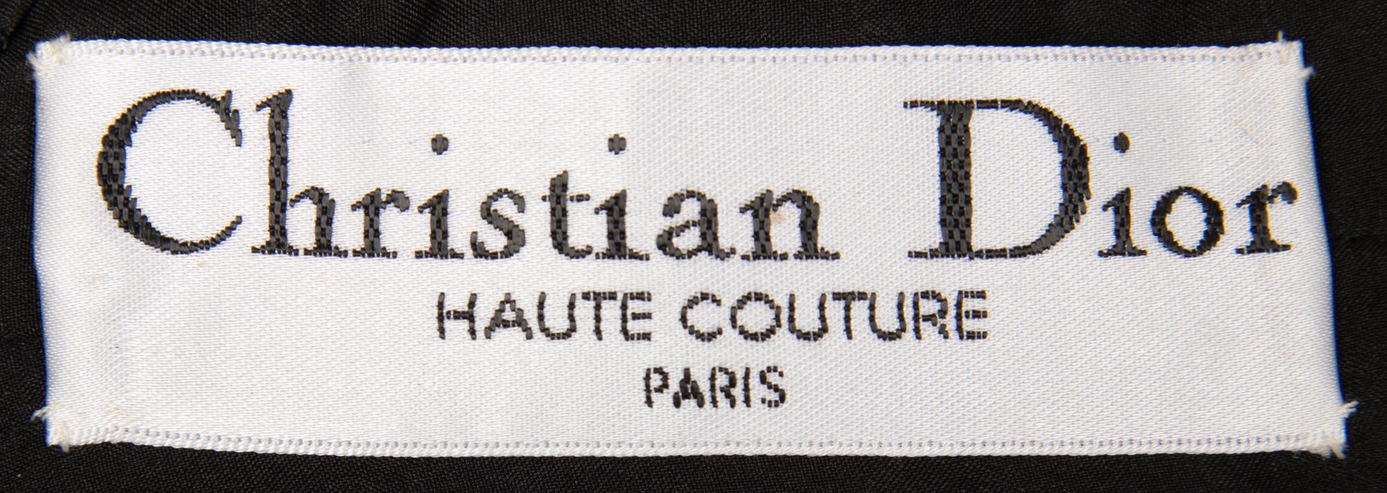 Christian Dior Haute Couture Velvet Dress, Autumn/Winter 2007-08