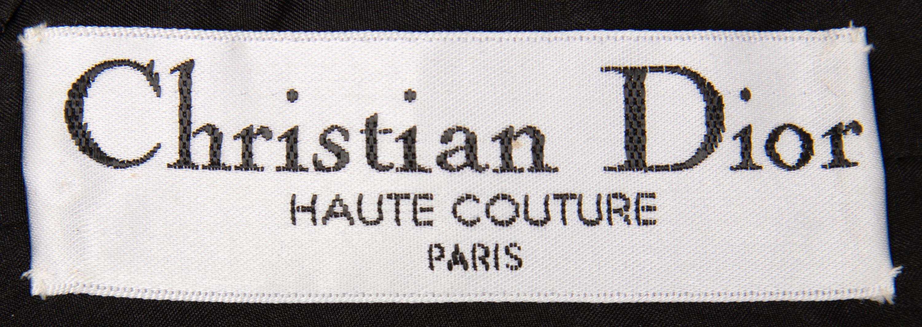 Christian Dior Haute Couture Velvet Dress, Autumn/Winter 2007-08