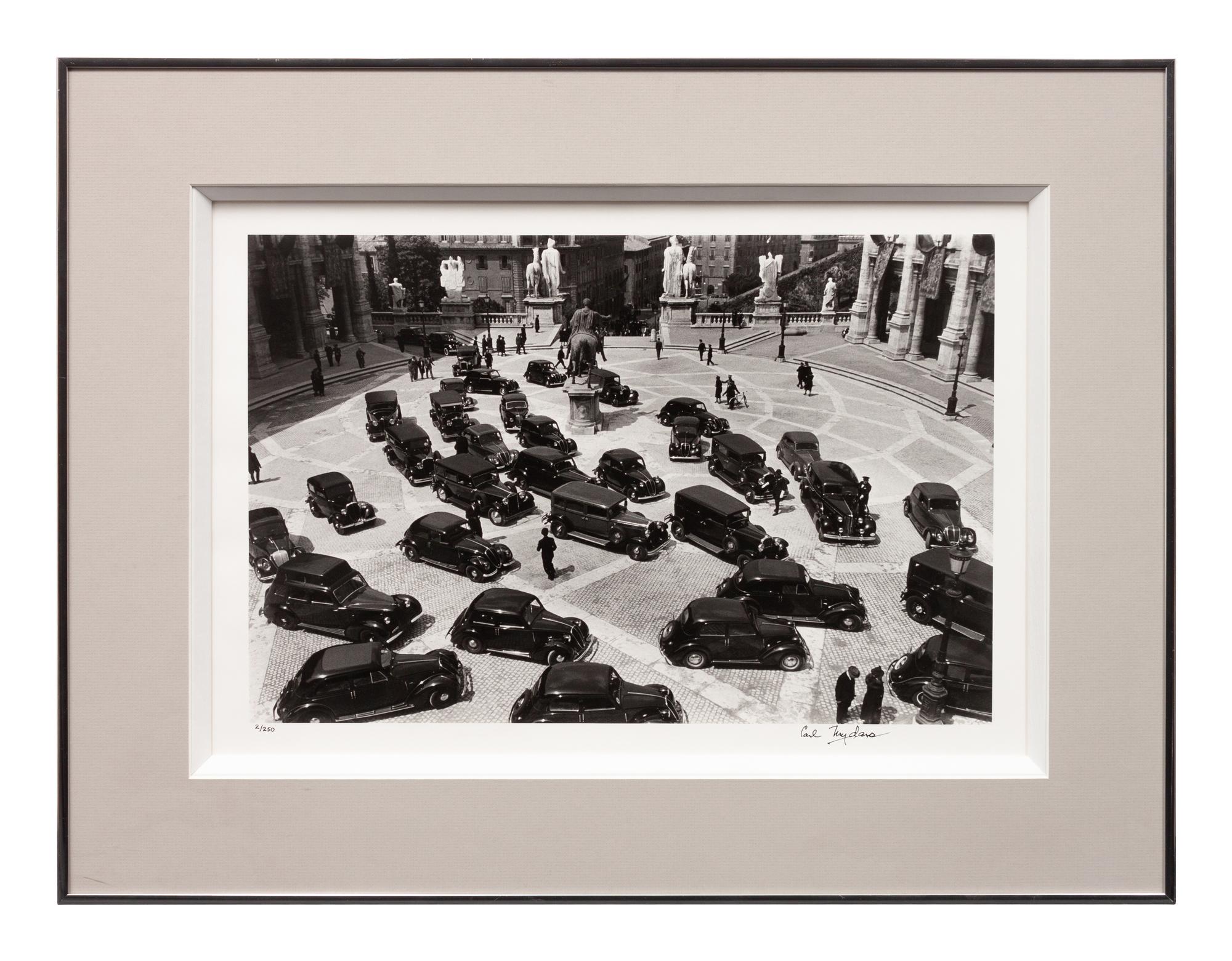 A group of four photographs ( Ministers Meeting, Rome, 1940; Preparing the Land to Plant Rice , 1949; Unloading Rice at Kobe , 1949; Bricks for Building, Greenbelt, MD, c. 1939)