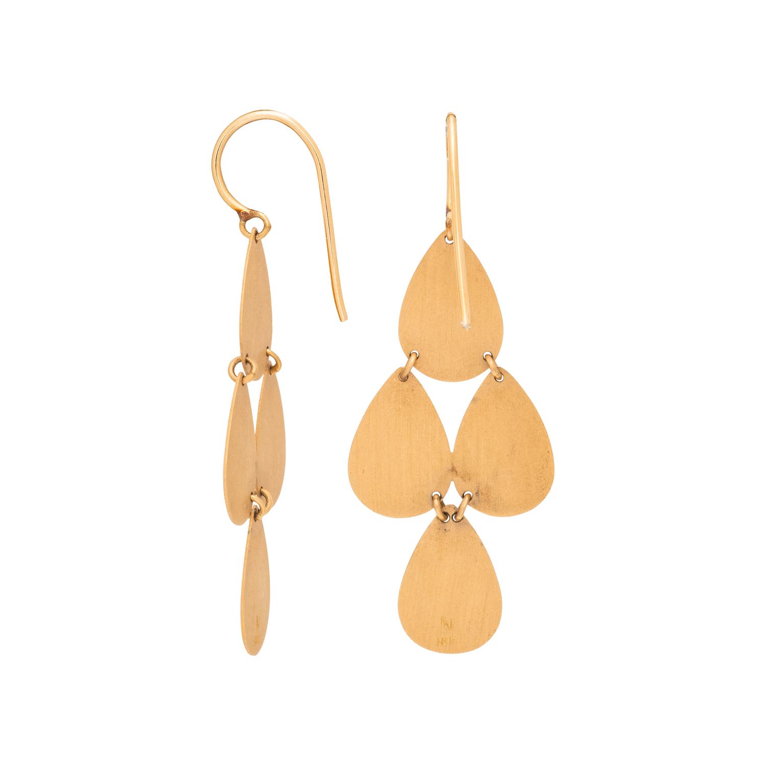 IRENE NEUWIRTH, ROSE GOLD EARRINGS