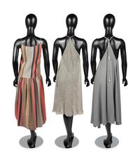 Three Dresses by Arthur McGee, 1970-80s