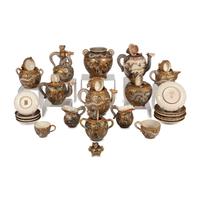 A Collection of Japanese Satsuma Glazed Articles