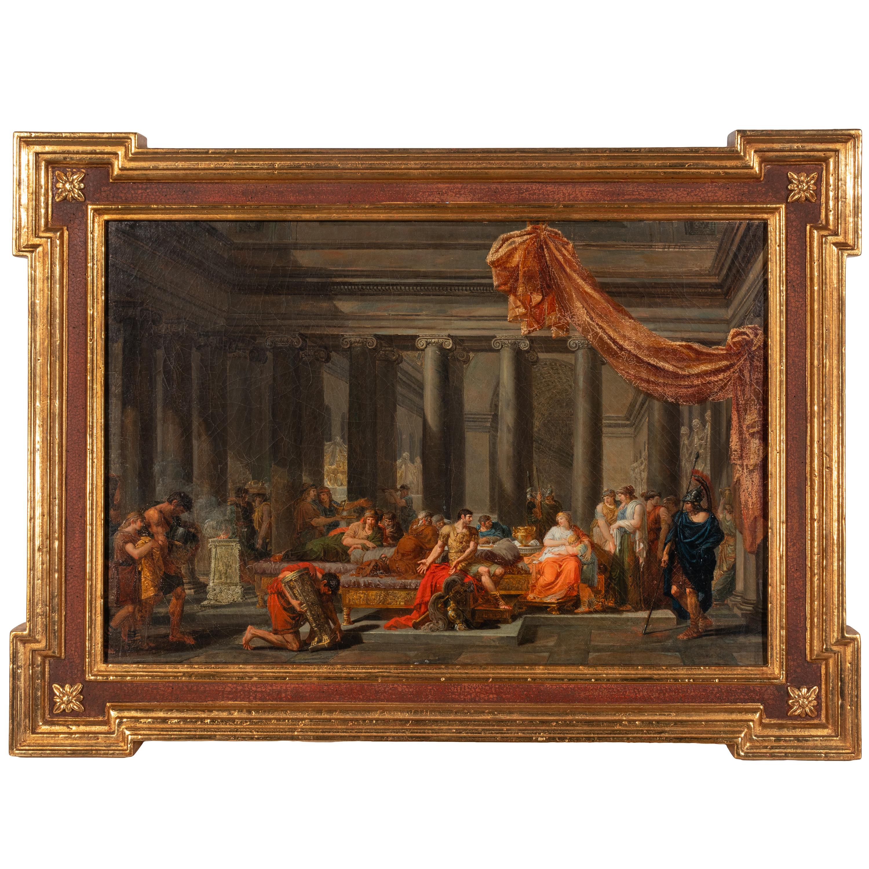 French School, 18th Century — A Classical Scene , 1775-1799