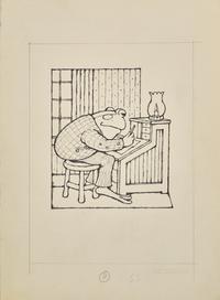 Arnold Lobel, Frog and Toad Original Illustration