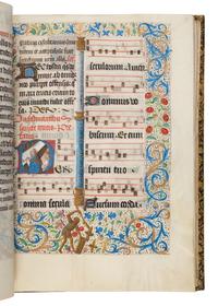 WORKSHOP OF THE MASTER OF THE MISSAL OF TRAVAILLOT (active c. 1480–1500) Missal, in Latin, illuminated manuscript on parchment [France, Chaumont and Langres, c. 1482–1497]