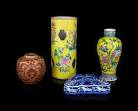 Four Chinese Porcelain Wares