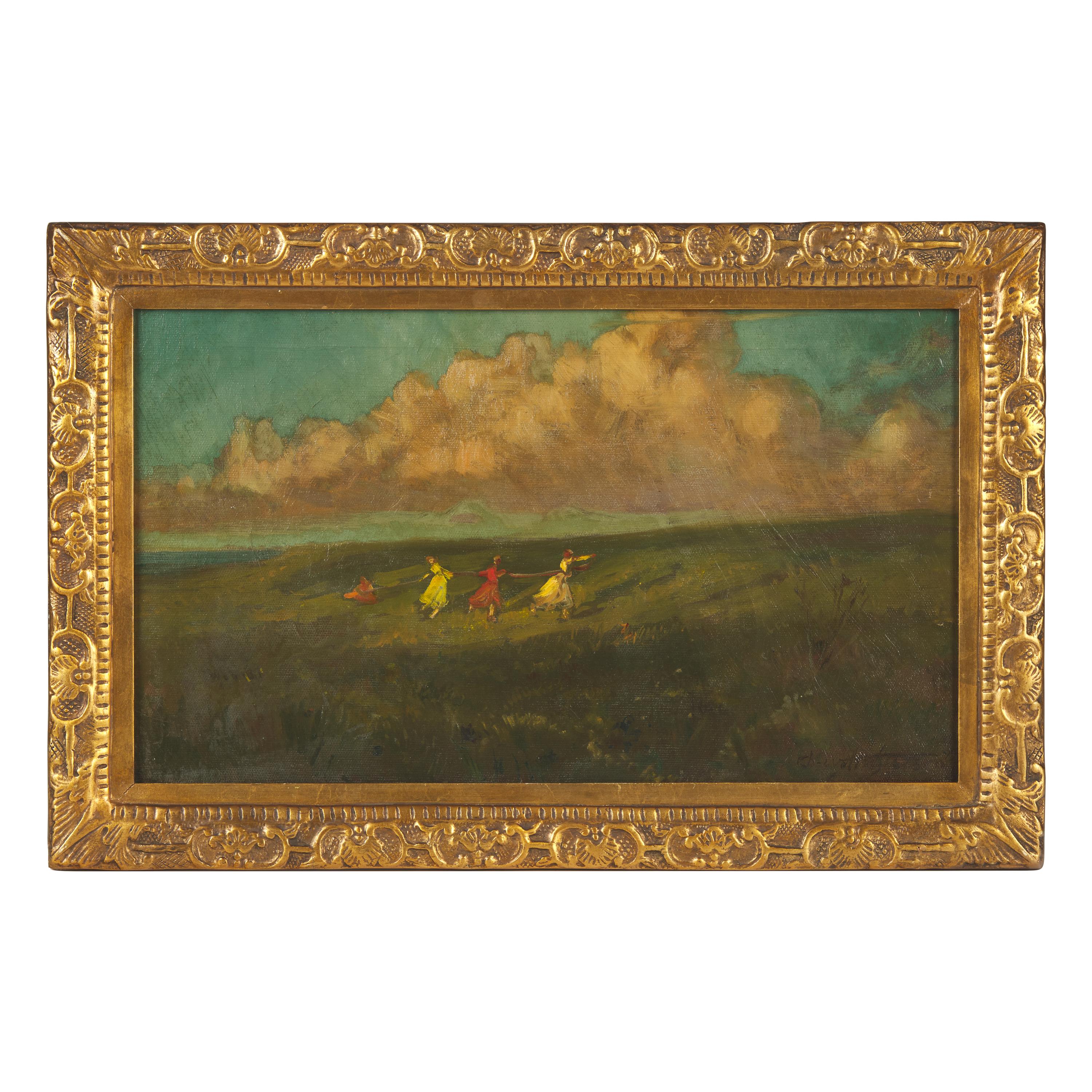 Charles Walter Stetson (American, 1858–1911) — Snapping the Whip , 1899