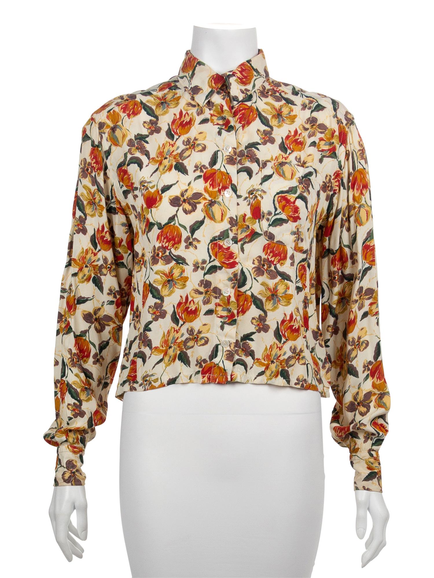 Three Jean Paul Gaultier Blouses, 1980-90s
