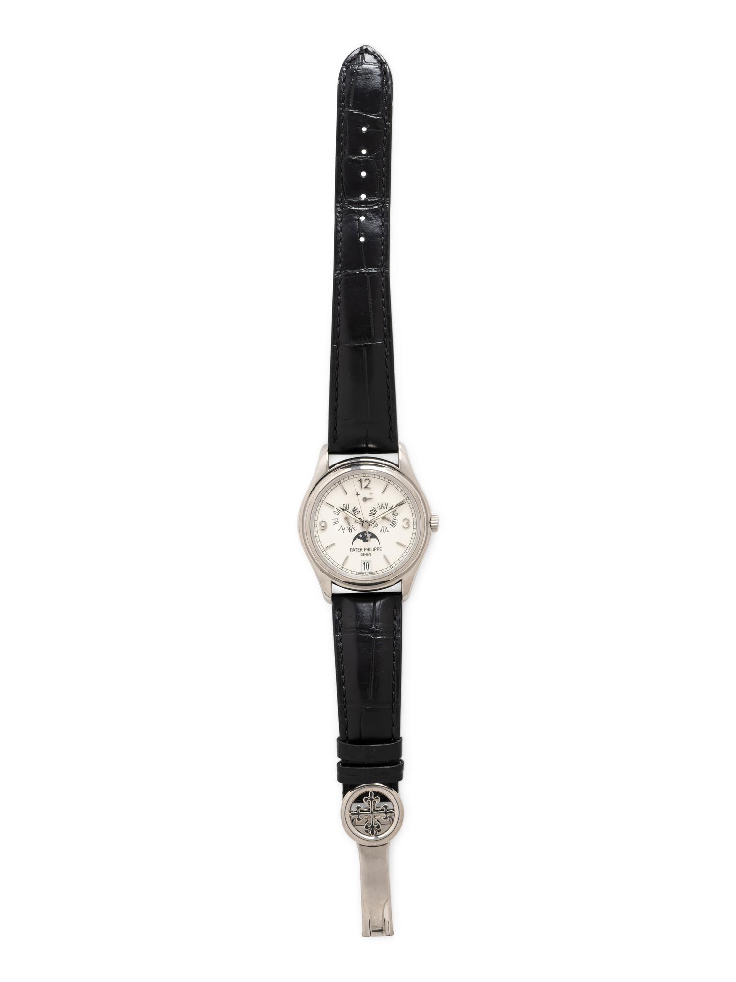 PATEK PHILIPPE, REF. 5146G-001 ANNUAL CALENDAR WATCH, WITH CERTIFICATE