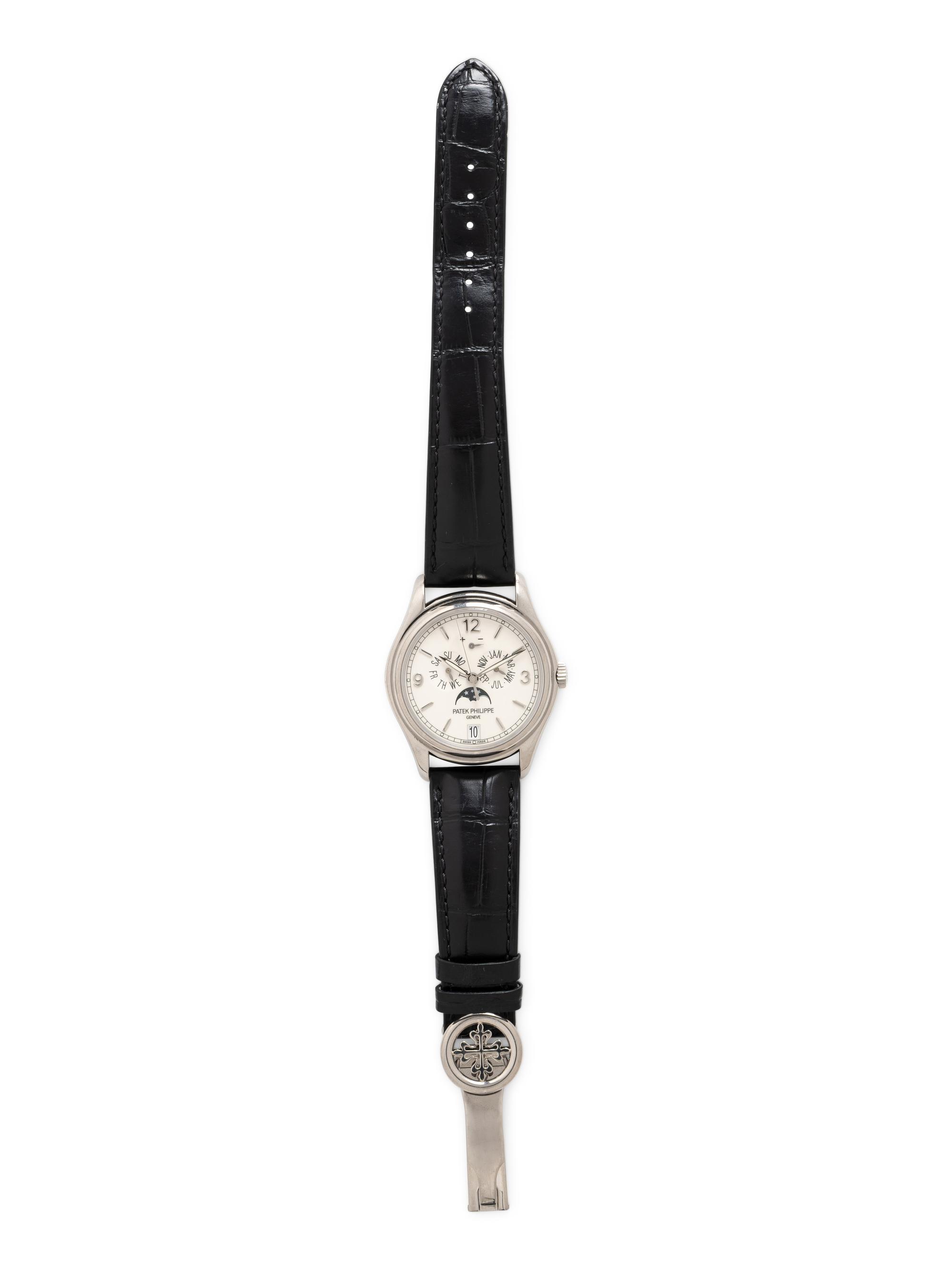 PATEK PHILIPPE, REF. 5146G-001 ANNUAL CALENDAR WATCH, WITH CERTIFICATE