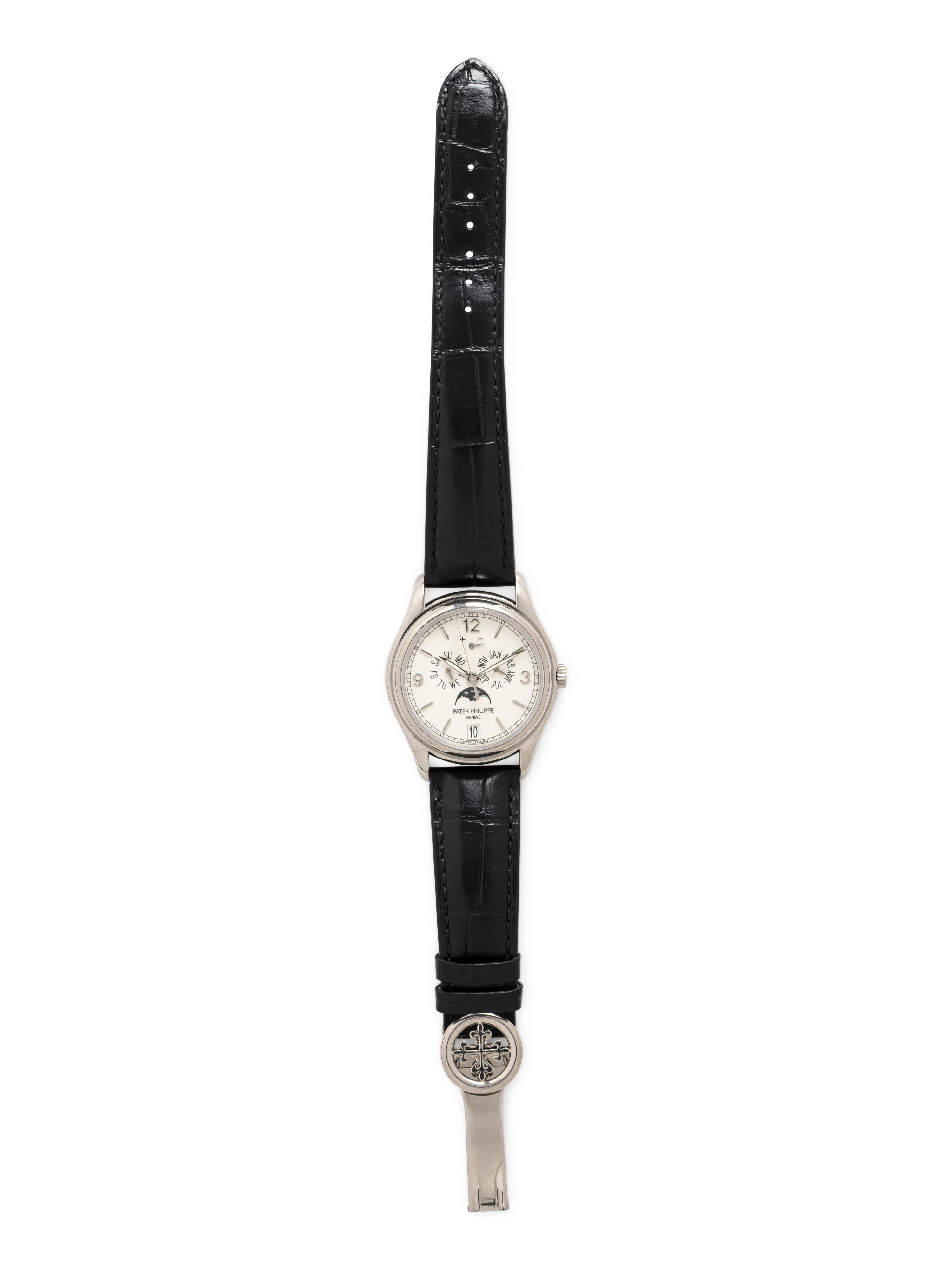 PATEK PHILIPPE, REF. 5146G-001 ANNUAL CALENDAR WATCH, WITH CERTIFICATE