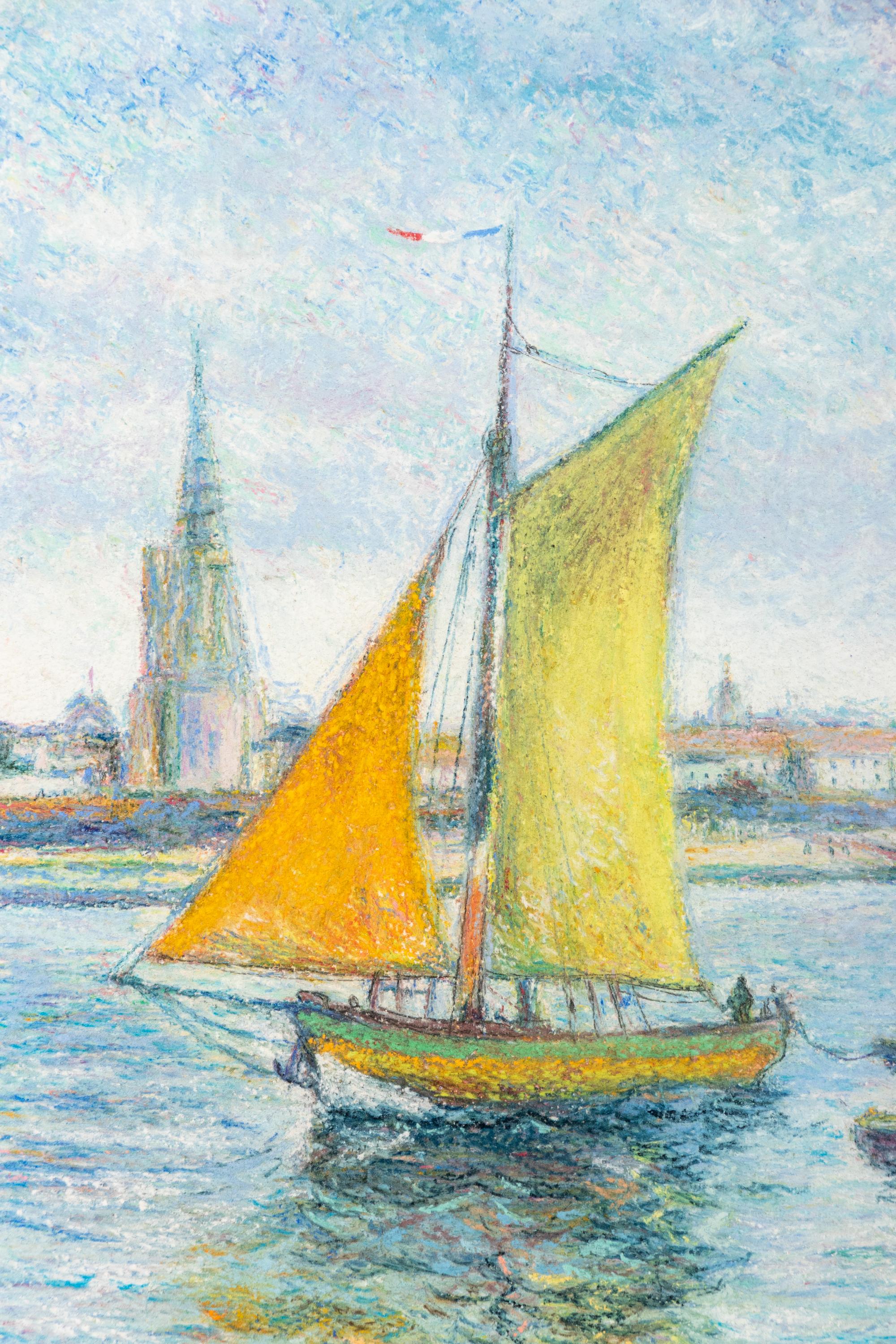Les bateaux pêcheurs de la compagnie Jean Guillemette à La Rochelle