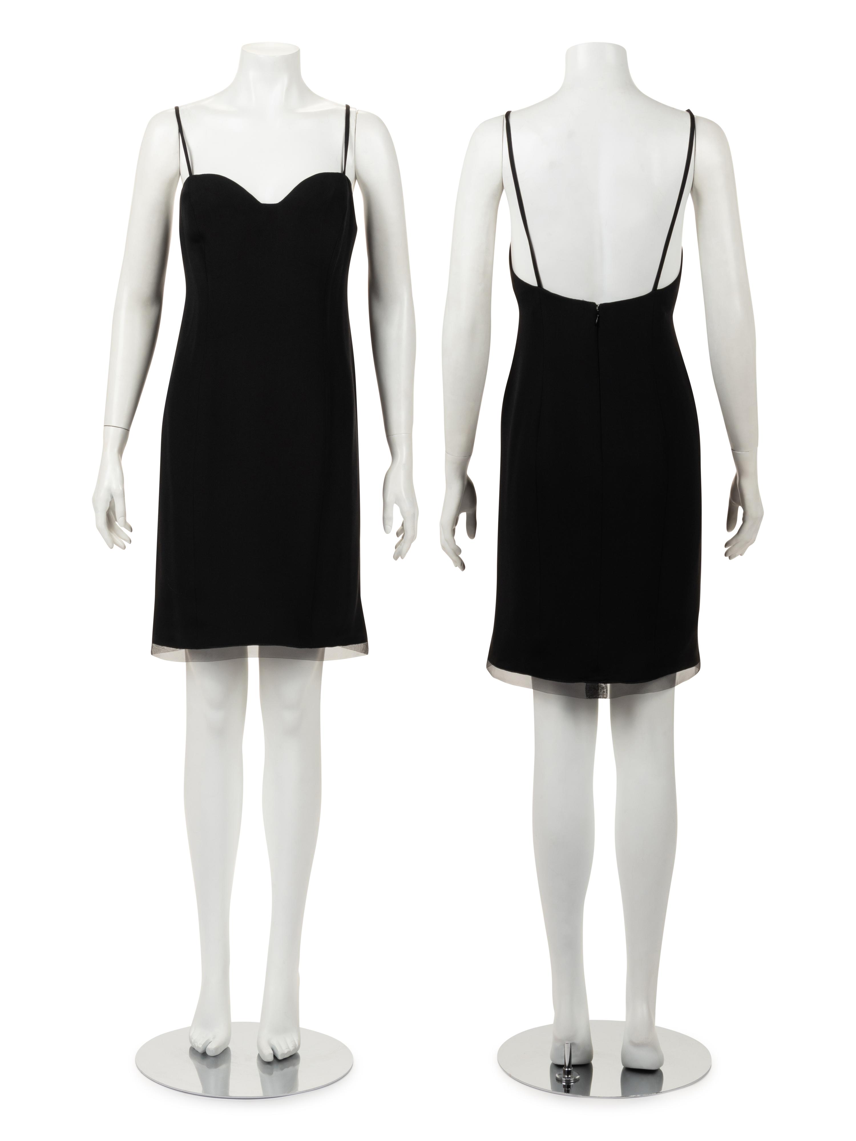 Three Geoffrey Beene Items: Two Dresses and One Top, 1990s